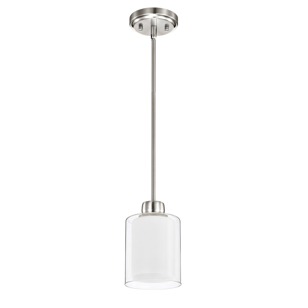 Bomke 5.5" W Dimmable Metal Single Cylinder Pendant